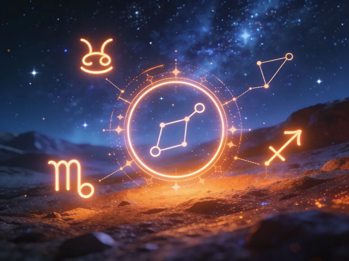Cosmic landscape representing modern mysticism