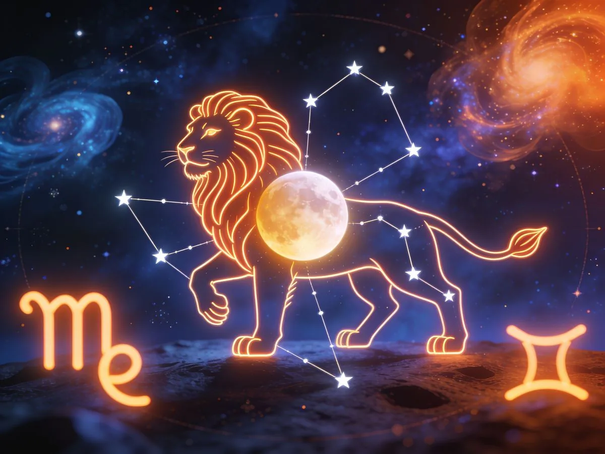 Venus in Leo constellation